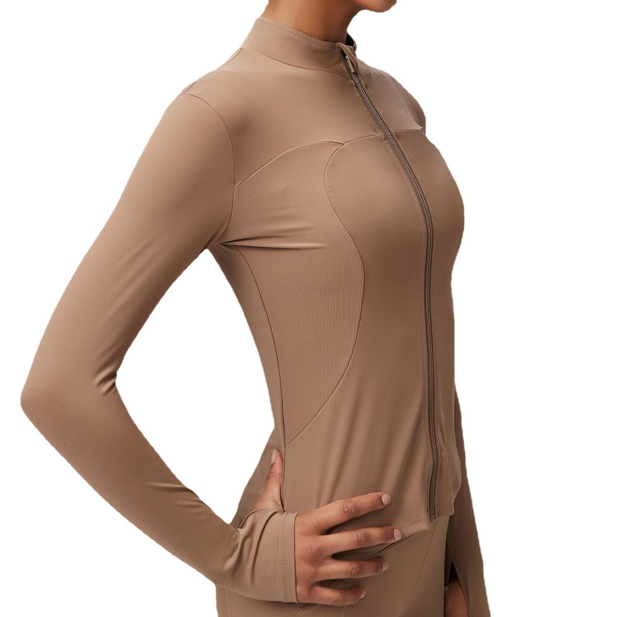 Autumn And Winter Lycra Yoga Clothes Coat