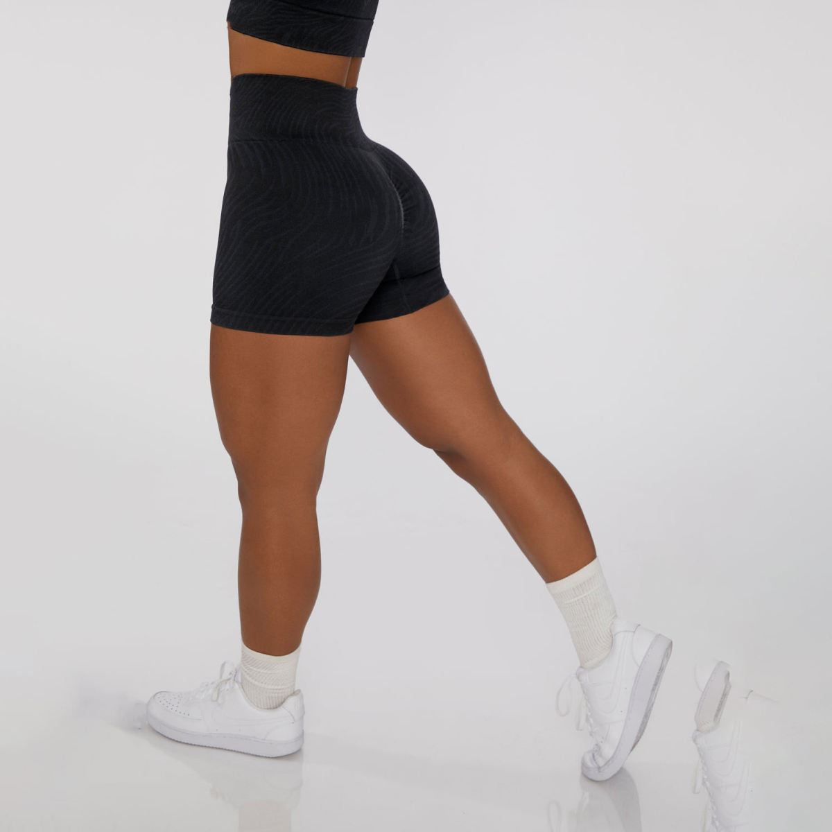 Women's Belly Contracting Bum Lift Shorts Yoga