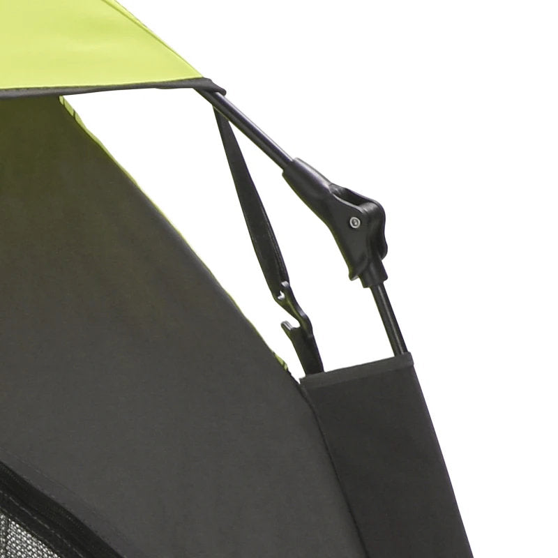 PawHut Pop Up Dog Tent For Extra Large And Large Dogs, Portable Pet Camping Tent With Carrying Bag For Beach, Backyard, Home, Green