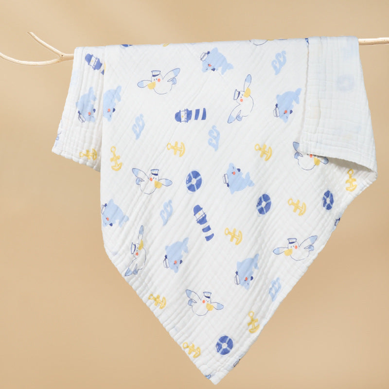 Baby Gauze Bath Towel Extra-thick Blanket