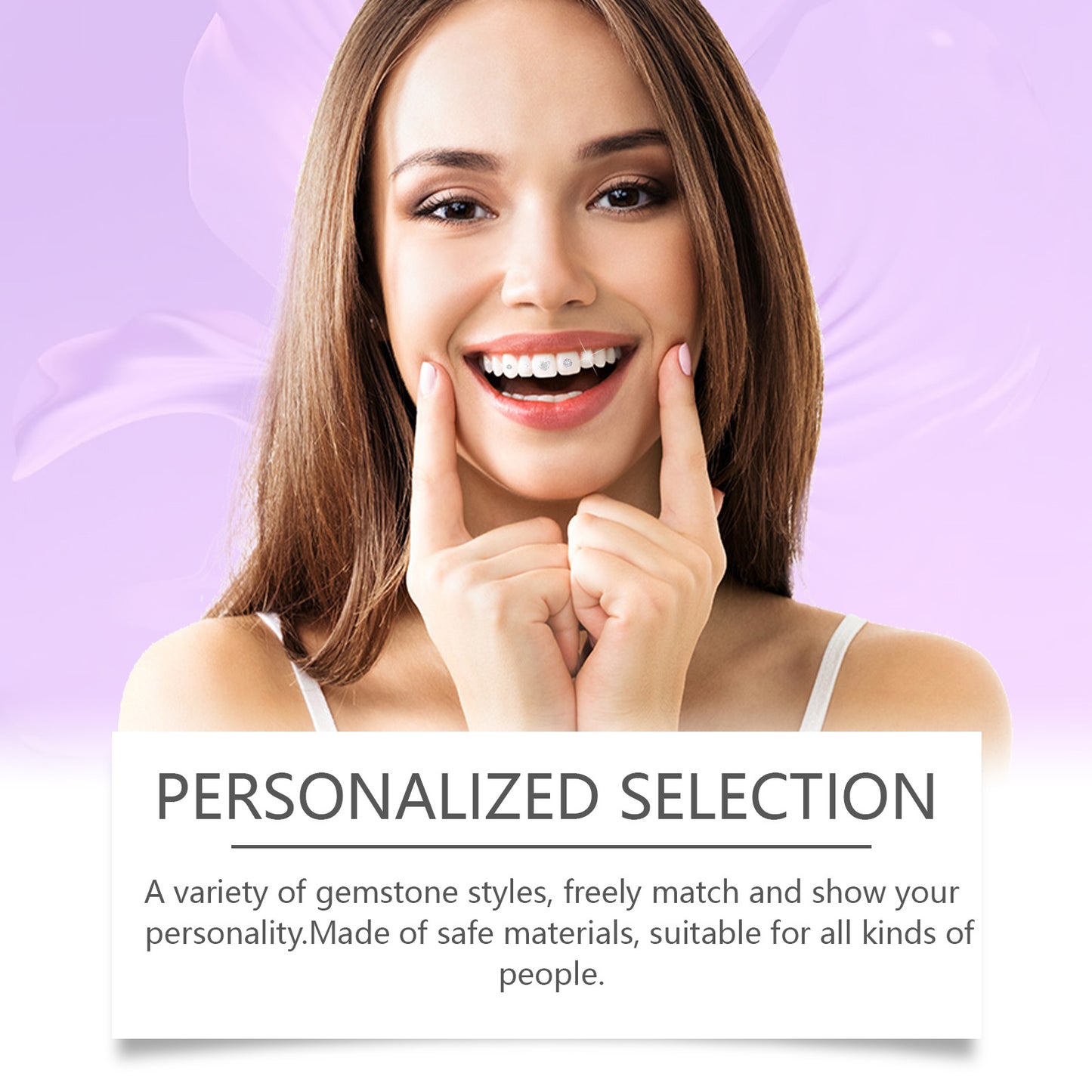 Fashion Teeth Suit DIY Fashion Beauty Decoration