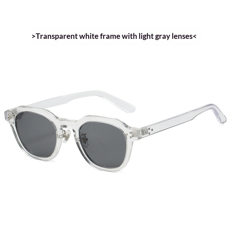 Niche Polygonal Sunglasses With A Premium Sun-blocking Design