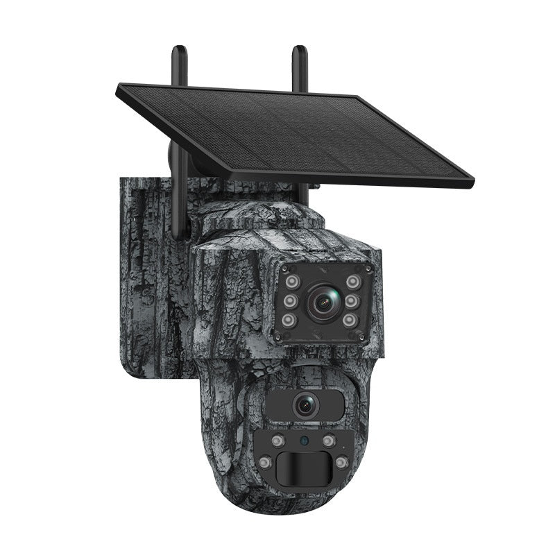 Outdoor Ultra-Clear Night Vision Wireless Remote PTZ Home Security Camera With 15x Zoom And Camouflage Design