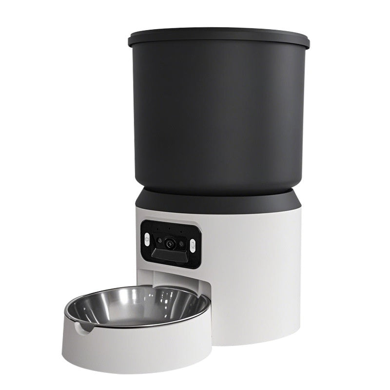 4L Smart Feeder Pet Cat Dog Timing Remote Monitoring