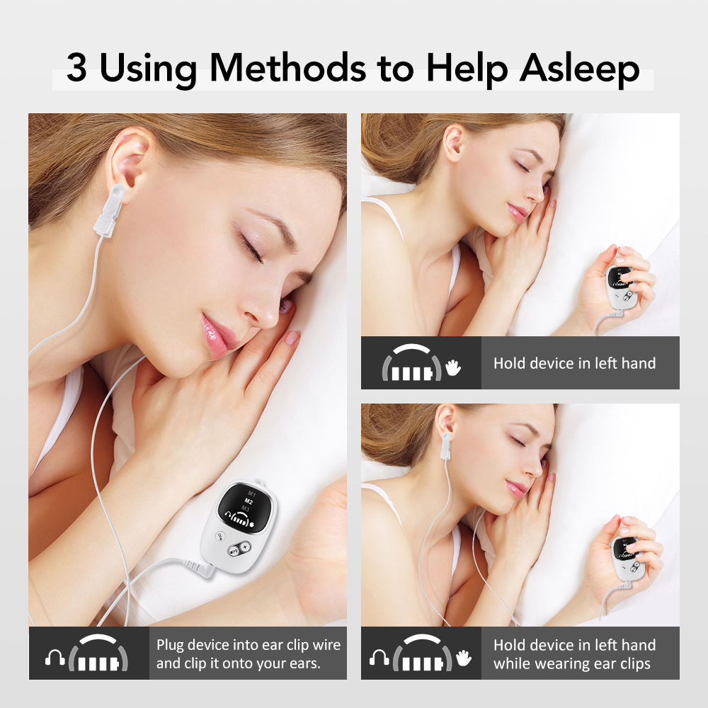 Smart Hand-Held Sleep Device 2-in-1 Ear Clip