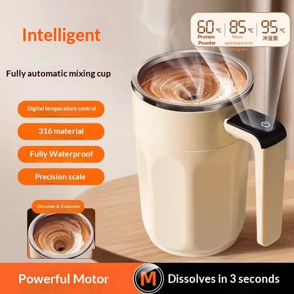 Fully Automatic Temperature-Controlled 316 Stainless Steel Smart Digital Display Magnetic Stirring Cup