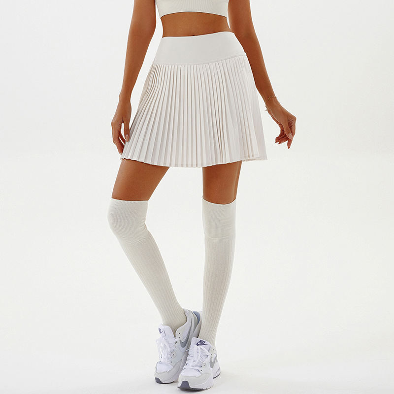 Women's Fashion Yoga Pleated Sports Skirt