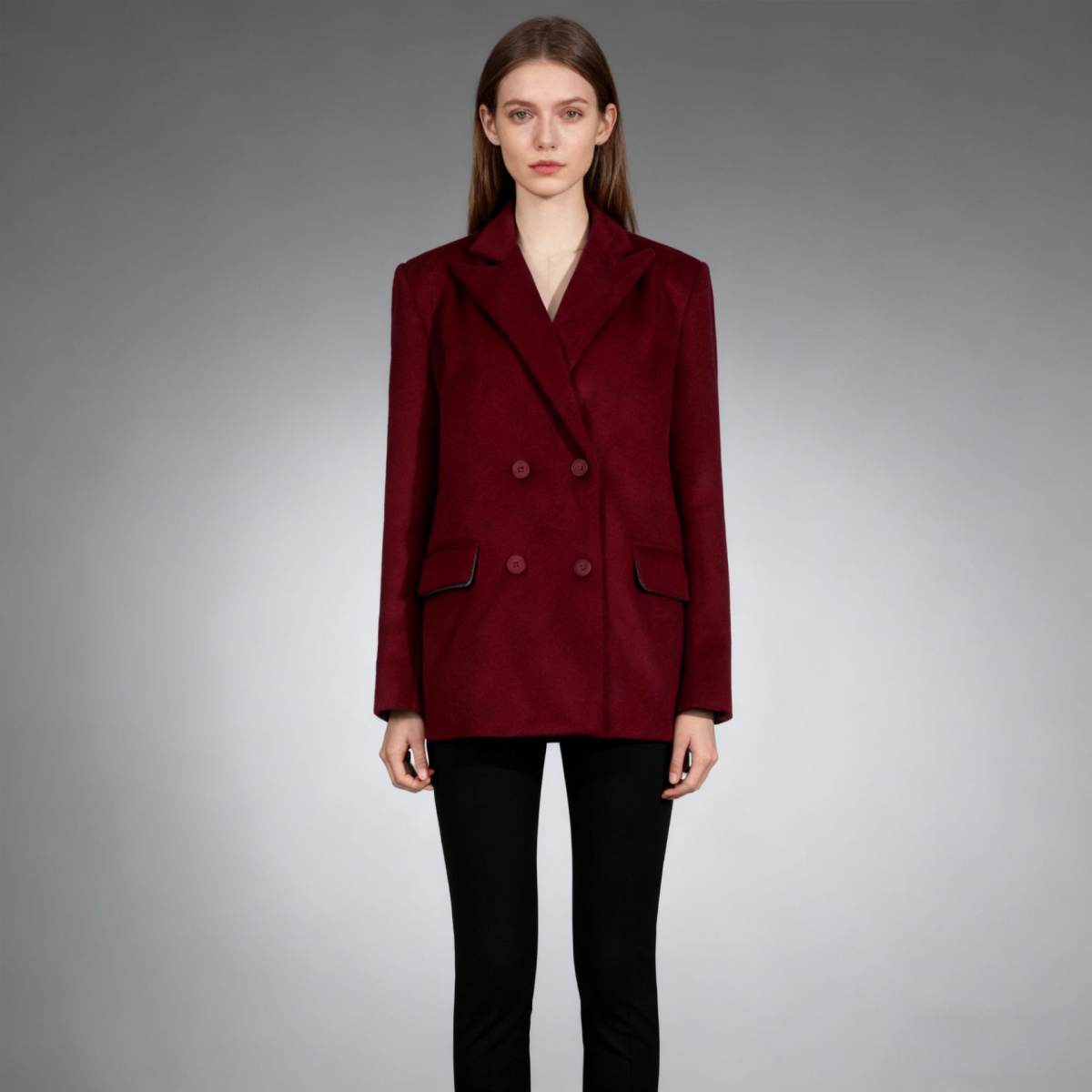 Korean-style Womens Fall New Solid-color Blazer