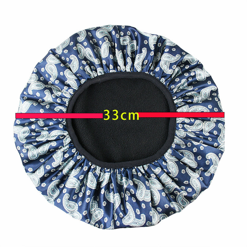 Portable Home Use Extra-Absorbent 3-in-1 Shower Cap
