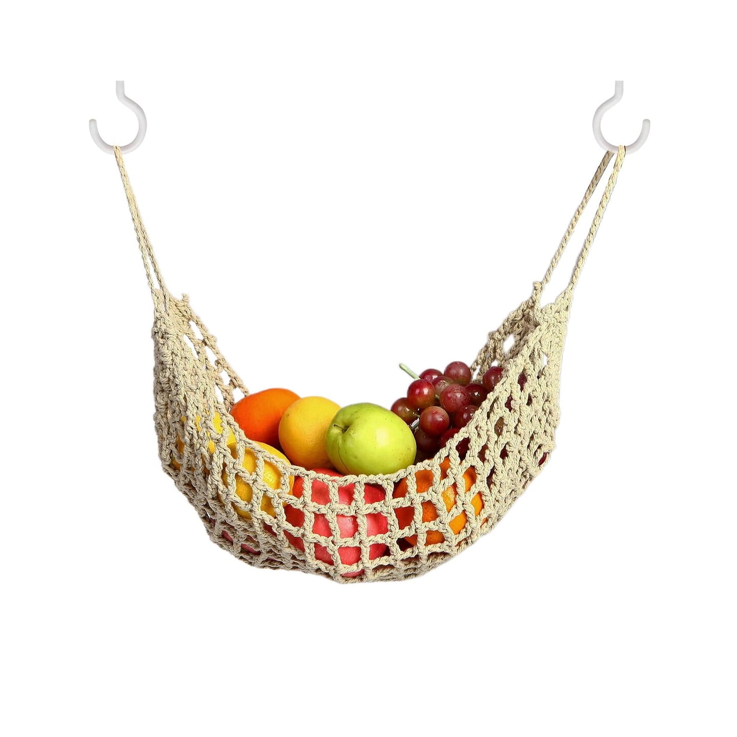 Bohemian-style Three-tier Woven Storage Basket For Under-the-kitchen-table Space