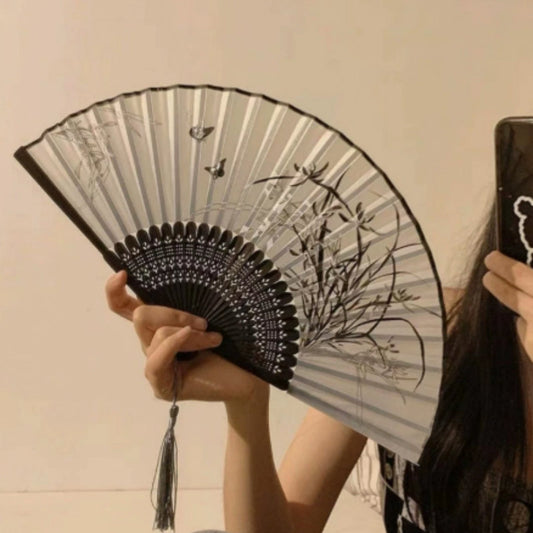 Traditional Chinese Clothing Hanfu Cheongsam Gifts Fans