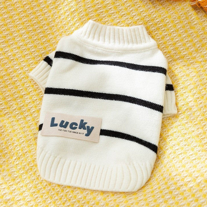 Ins Korean Warm Pet Knitted Sweater Autumn And Winter