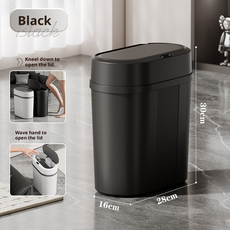 Home High-value Waterproof And Moisture-proof Sealed Smart Trash Can With Lid