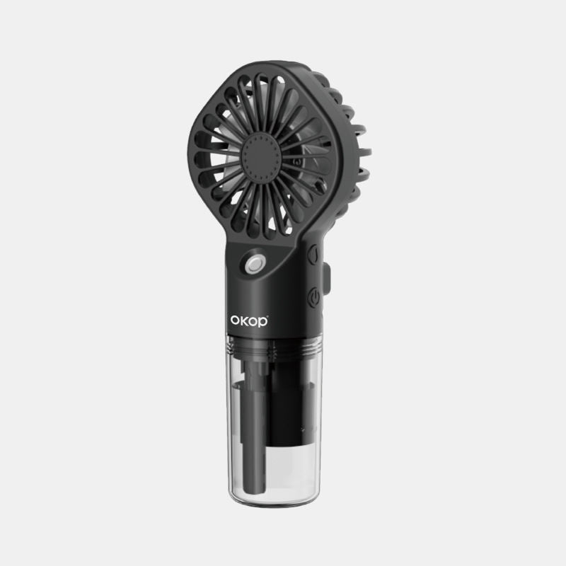 KP-F03 Best-Selling Handheld Misting Fan Portable Mini Rechargeable Fan With Humidifier Function In Stock