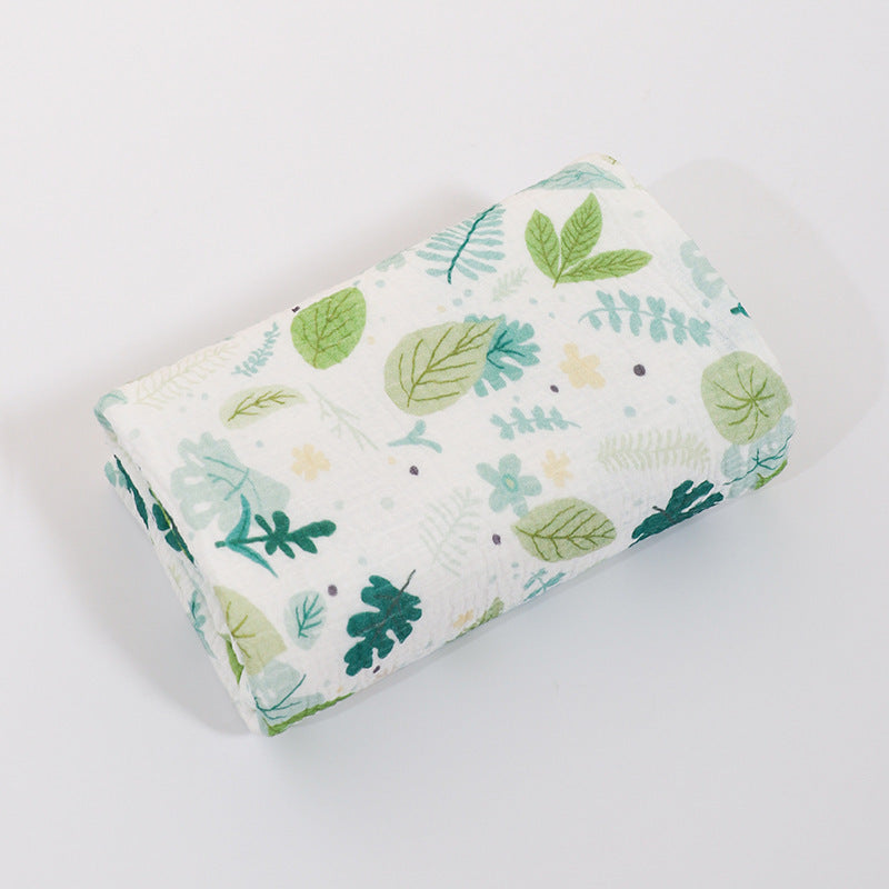 Newborn Bath Towel Solid Color Pure Cotton Gauze