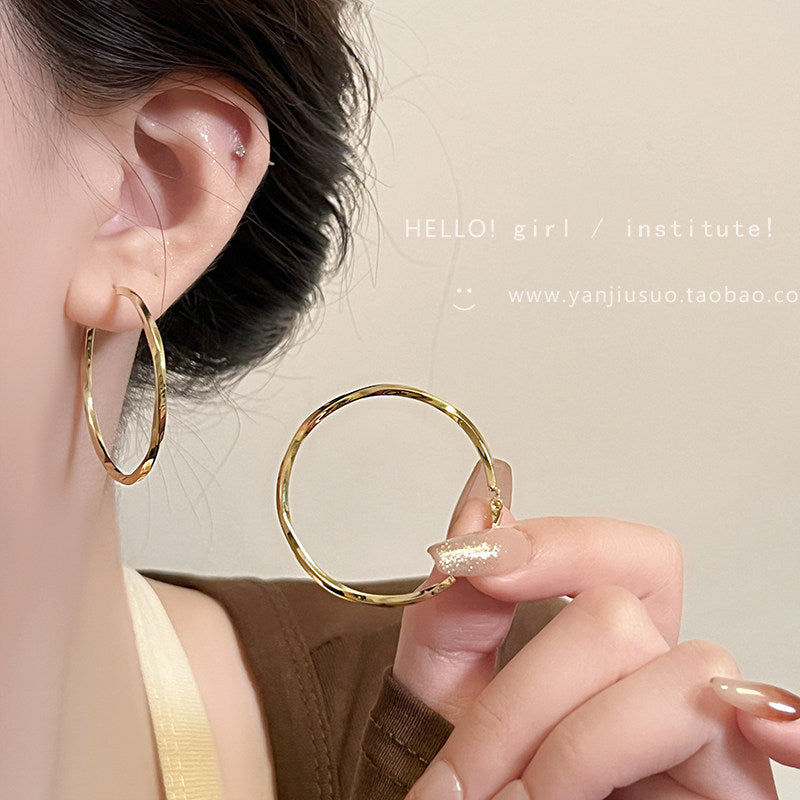 Premium 925 Silver Pearl Earrings For Women Luxury Elegant Studs Unique Design Jewelry Gift