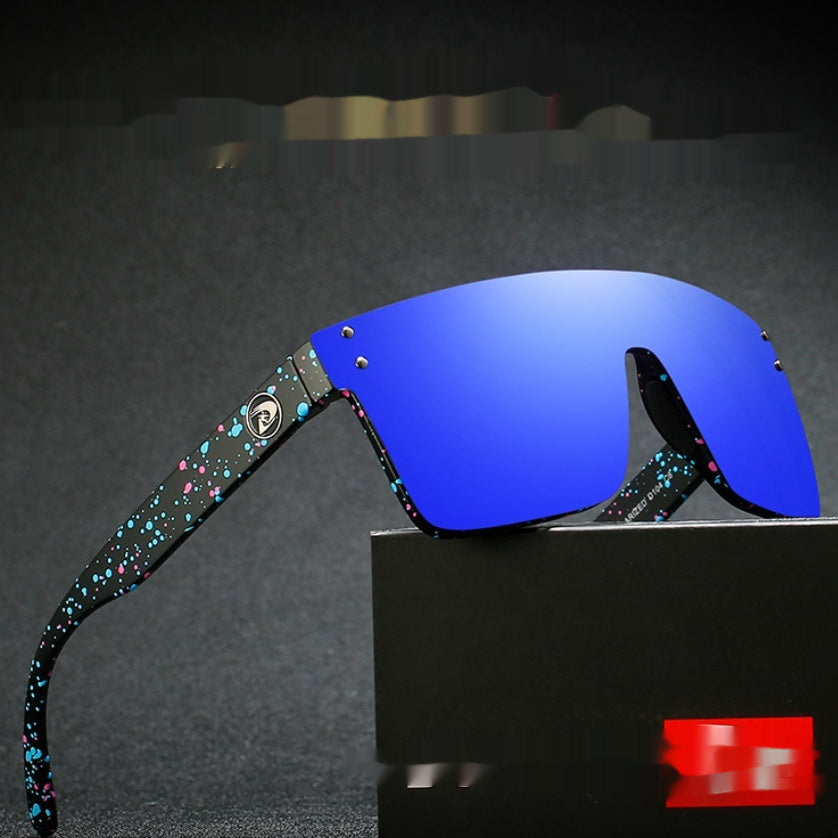 DUBERY New One-Piece Oversized Sunglasses