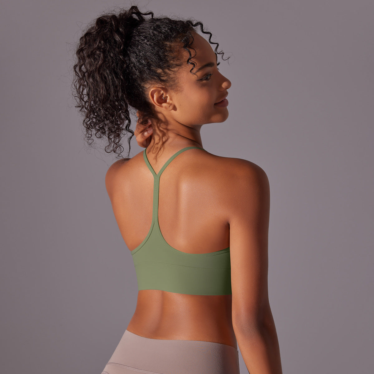Double-sided Sanding Skin I-shaped Beauty Back Yoga Vest