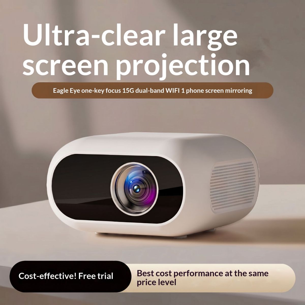 New Premium Ultra HD Smart Projector