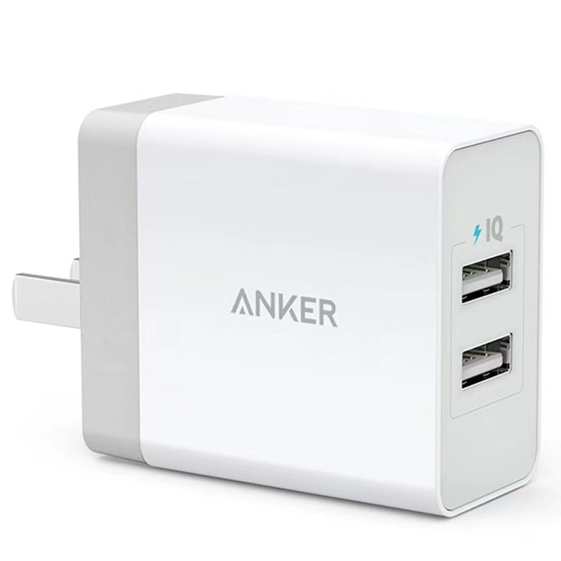 Dual-port Charger USB12W Fast Charging Head Single Port 24A Support Android Brand New