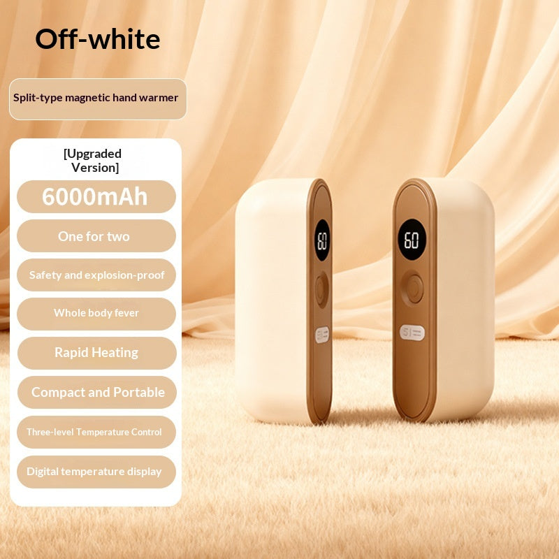 Portable Detachable USB Charging Magnetic Heating Hand Warmer
