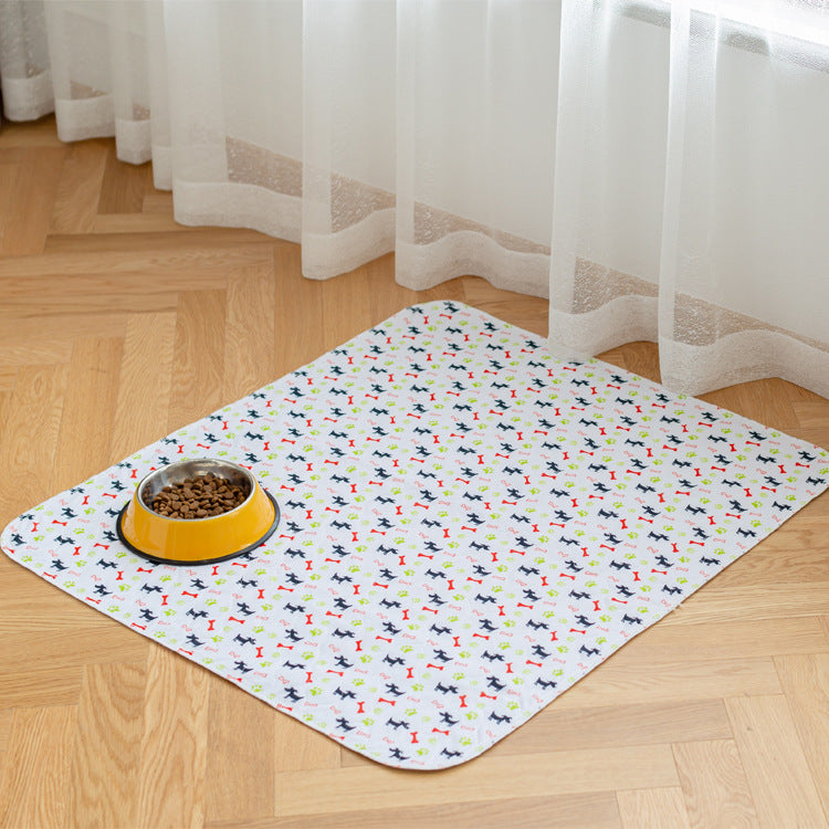 Popular Urinal Pad For Pet Printing Dog Training Household Feeding Mat