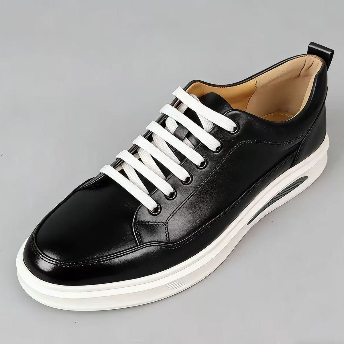 New Korean-style Versatile Mens Shoes Sports Leather Shoes