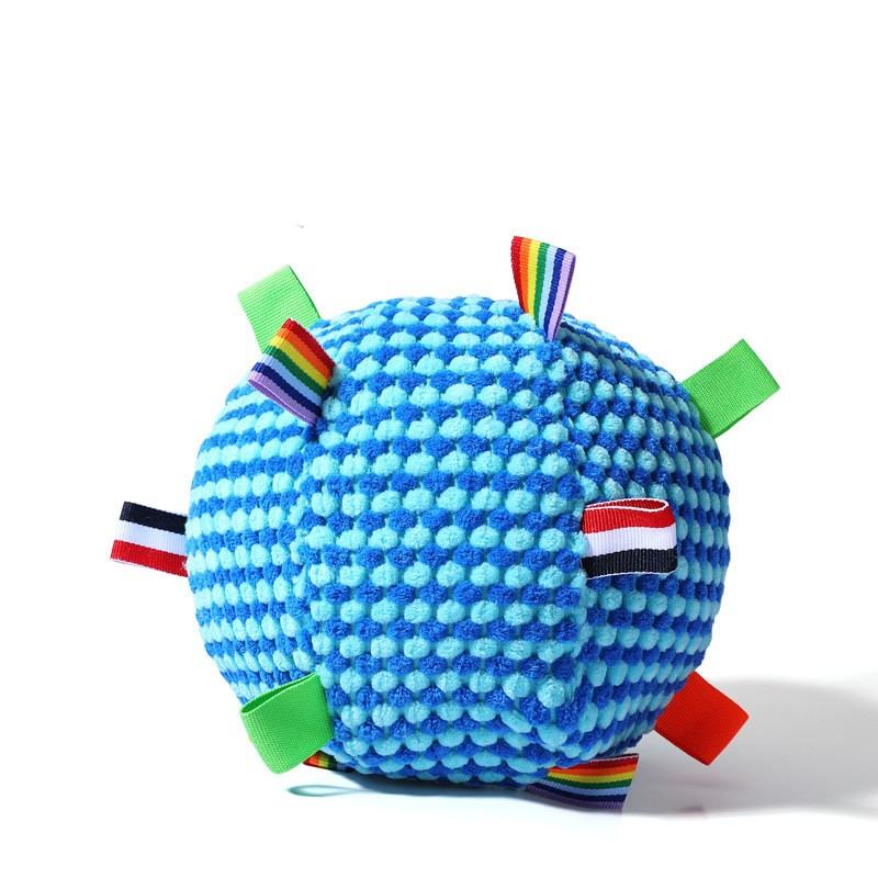 Dog Toy Vocal Ball Ring Rolling Molar Toy Wear-resistant Bite-resistant To Sleep With Vent Dog Toy Pet Toy
