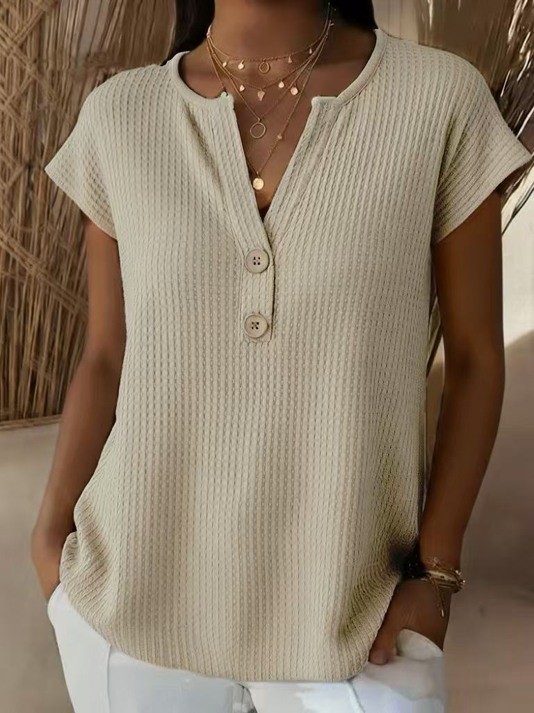Seasonal New Womens Casual Loose-fitting Top