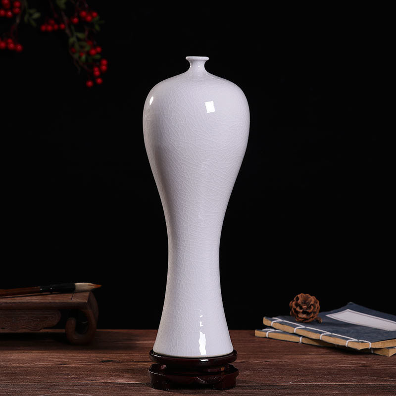 Home Decor Ceramic Color-Glazed Beauty Vase