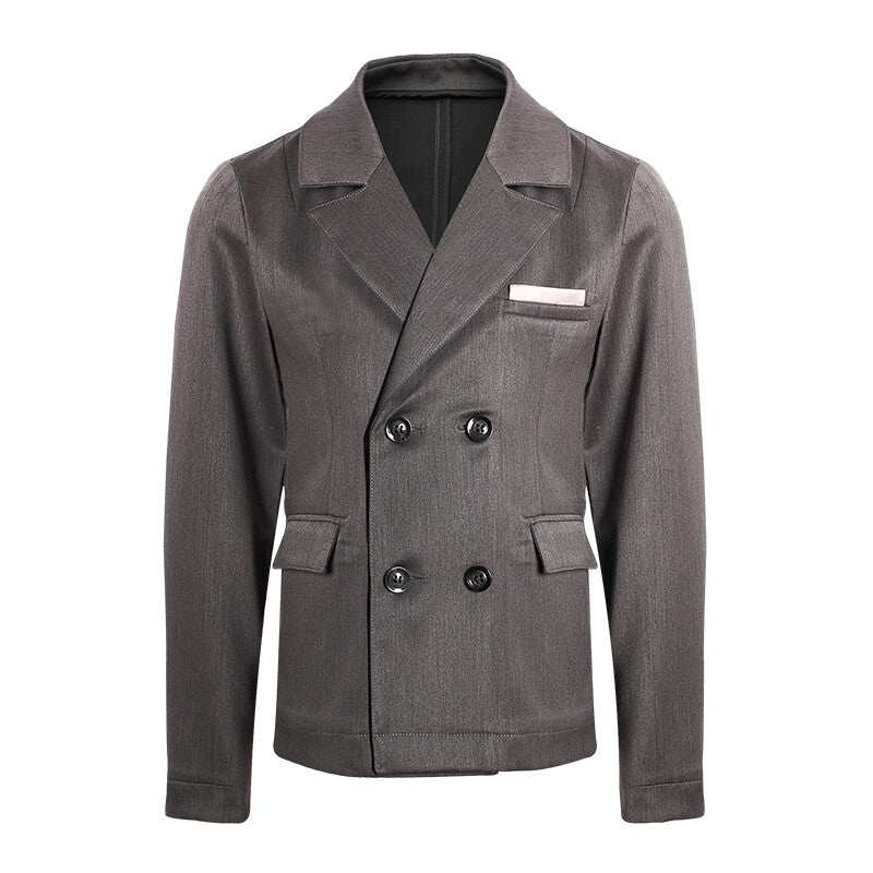 Boy Spring Summer Formal Blazer Smart Suit Kids Junior Senior School Jacket3-12