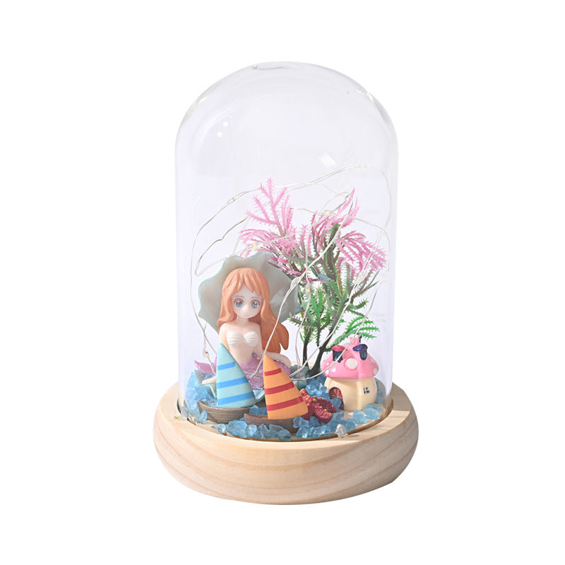 Desktop Ornament Gift Resin Glass Dome