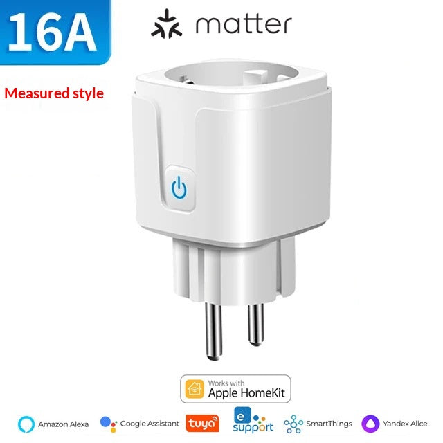 Graffiti Matter Smart Plug, 16A EU Standard, 20A EU Metered Version