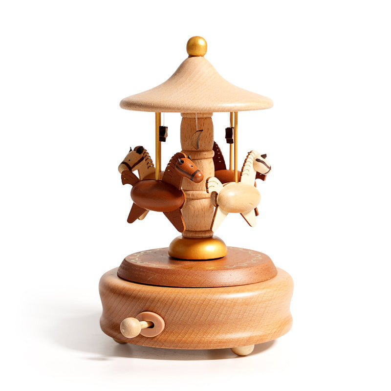 Wooden Creative Music Box For Home Decor