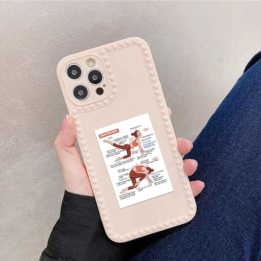 32 English Yoga Pose Notes Stickers