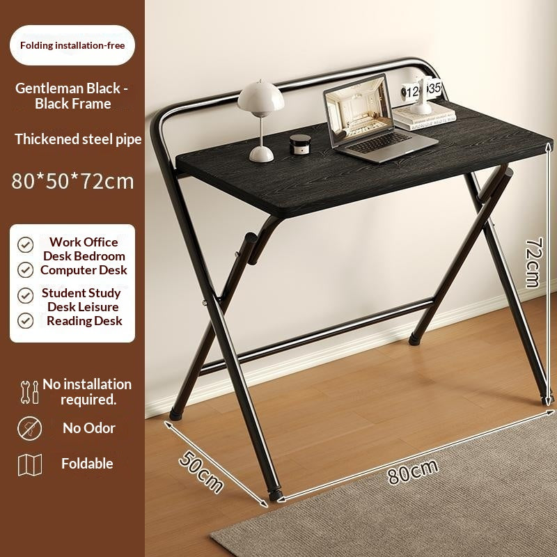 No-assembly Computer Desk Foldable Desk