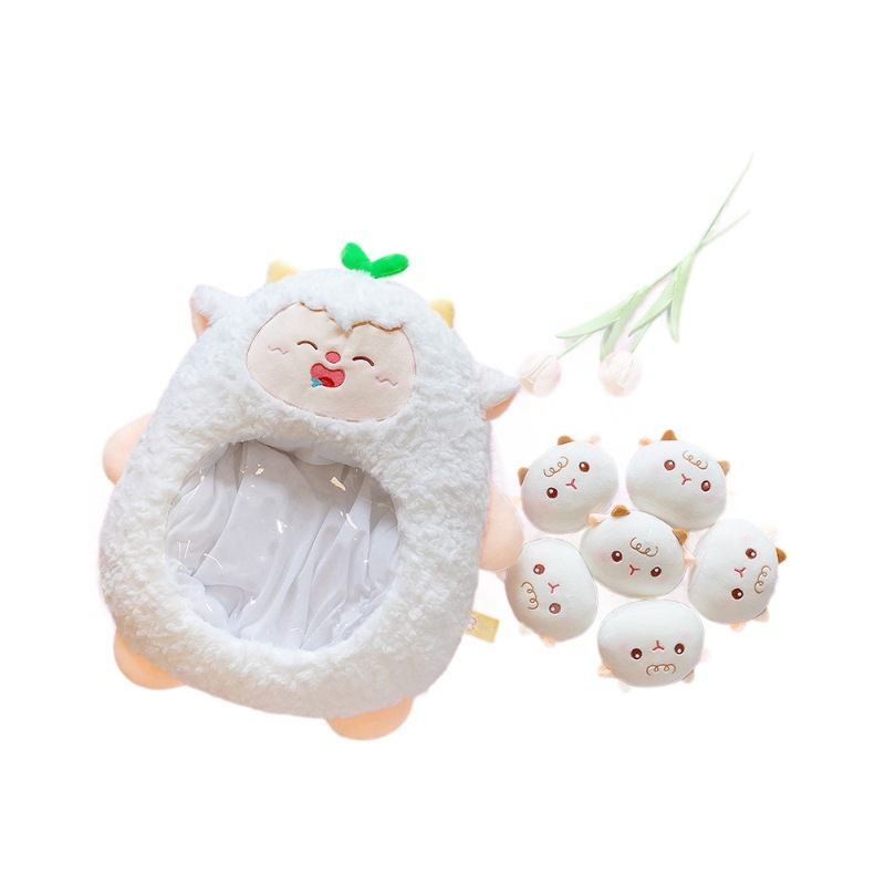 Cartoon Snack Bag Pillow Doll Plush Toys Doll Creative