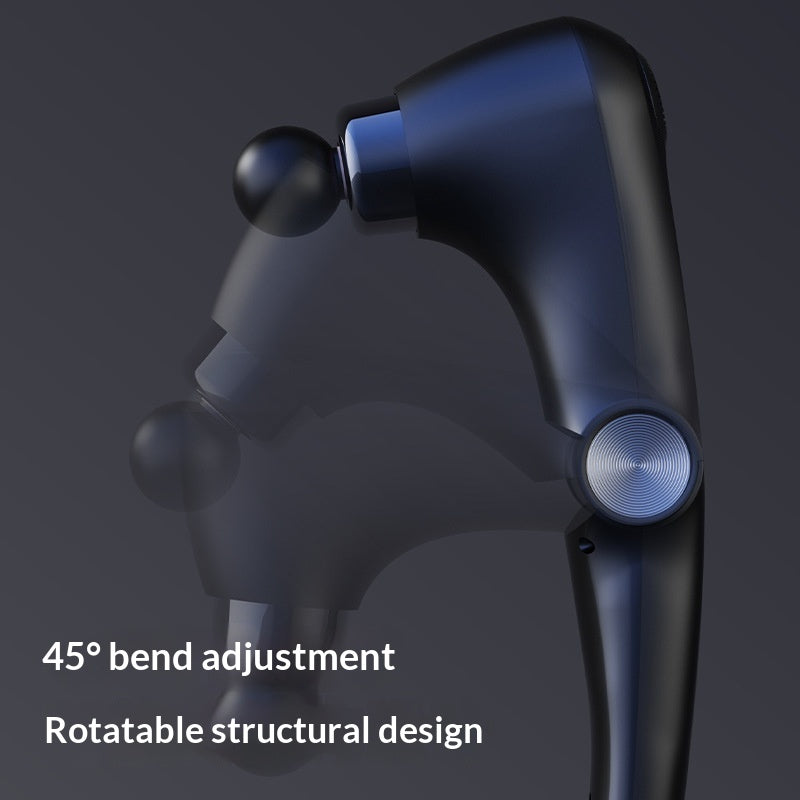 Fitness Muscle Relaxation Massager With Hot And Cold Compresses And Multi-level Adjustable Myofascial Release Gun