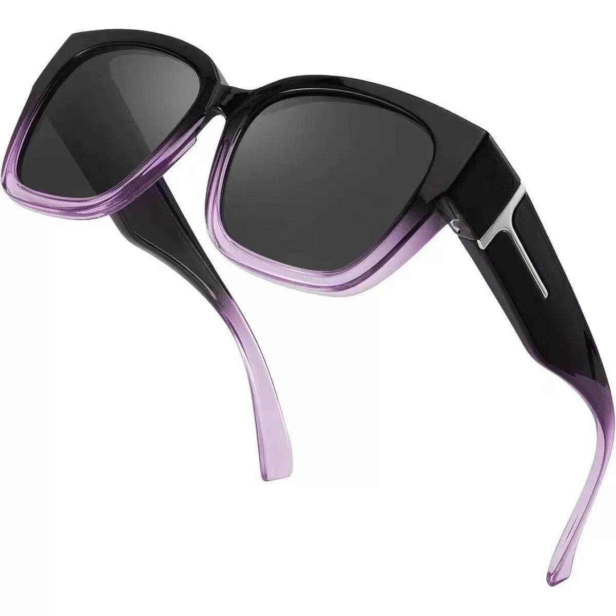 Korean-style Oversized Myopia Glasses With A Leopard Print For A Premium Look