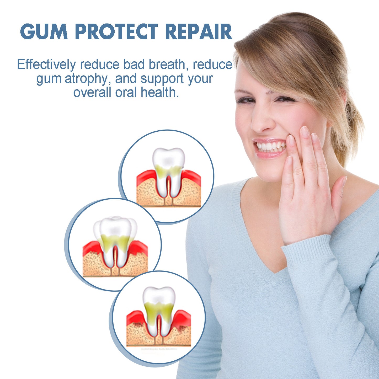 Gum Repair Series Cleans Whitens Teeth And Nurtures Oral Health Care