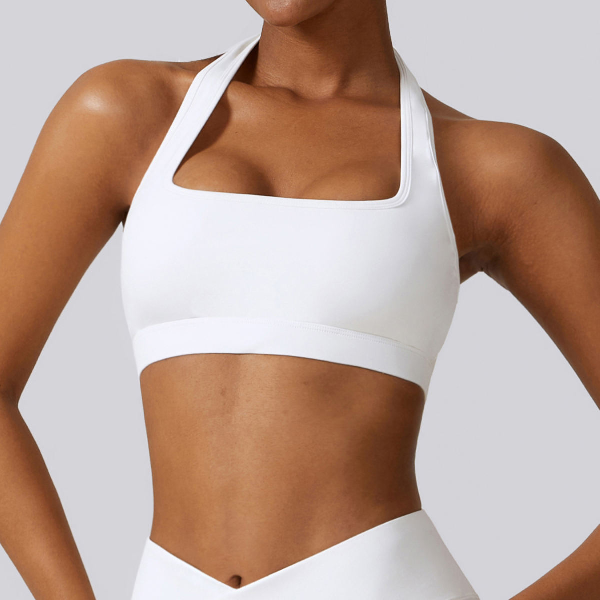 Women's Halter Shockproof Yoga Bra Sports Underwear