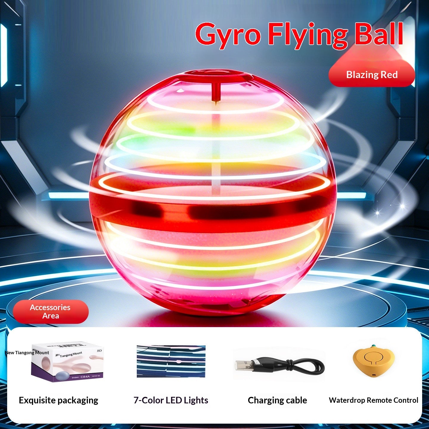 UFO Smart-sensing Flying Ball Childrens Toy