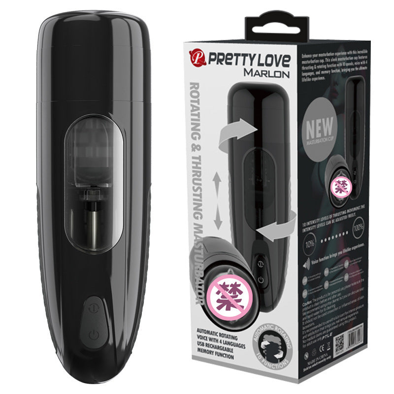 Smart Retractable Male With Automatic Sound