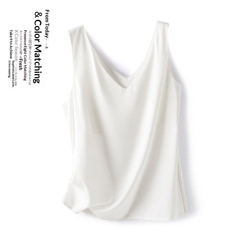 Womens Summer New Arrival Silky Satin Camisole