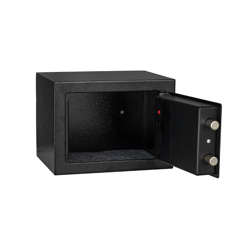 Mini Safe Cabinet With Password And Key Unlock Smart Easy To Install Solid Bolt Lock Anti-Theft Cabinet