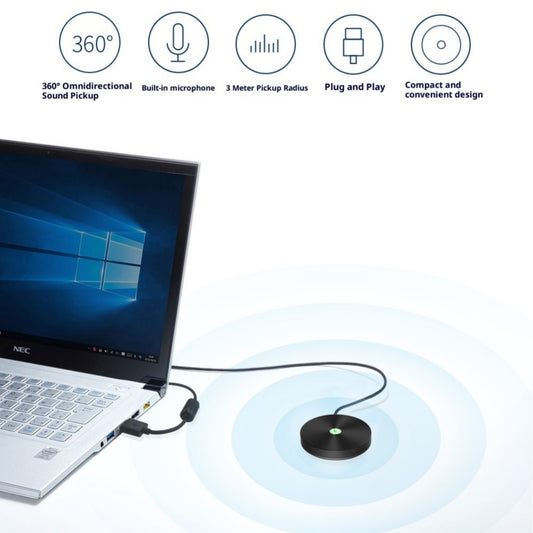 Remote Video Conference Omnidirectional Microphone Desktop Computer
