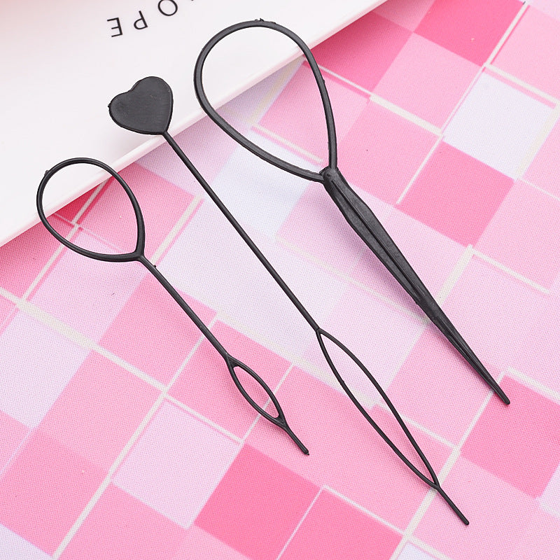 Styling Tool Six-Piece Set Lazy Bun Maker