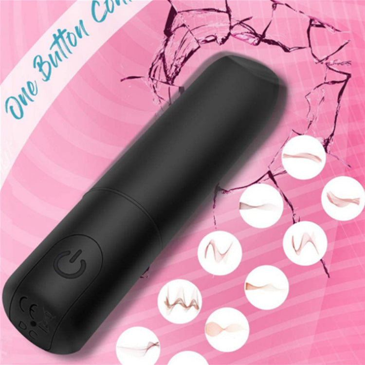 New USB-powered Mini Vibrator With 10 Vibration Patterns A Lipstick-shaped Masturbator For Women, Designed To Stimulate The Clitoris And G-spot And Help Achieve Orgasm.