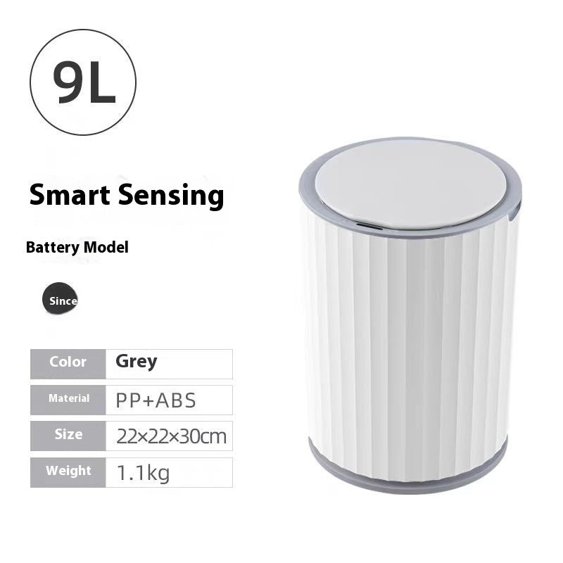 Inductive Smart Trash Can Household Automatic Electric With Lid