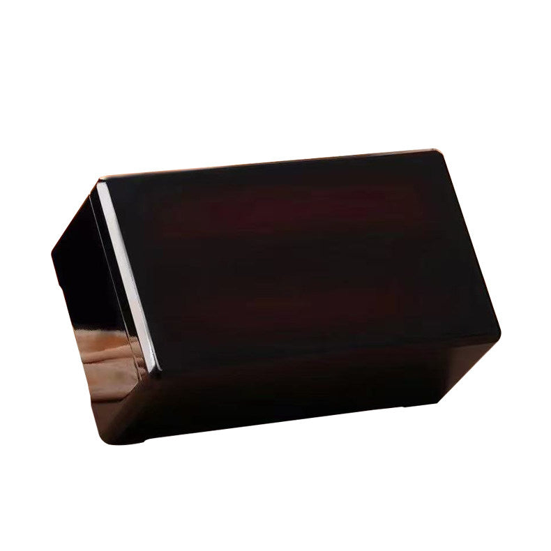 Jianxi Premium Double Ceramic Canister Lacquered Wooden Box For Loose-Leaf Green And Black Tea Empty Gift Box